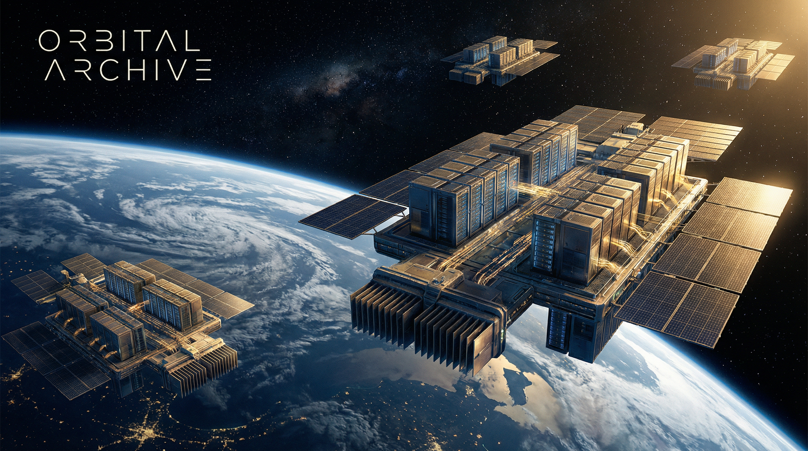 Centros de datos espaciales concepto